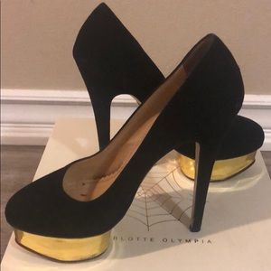 Black doll velvet - Charlotte Olympia